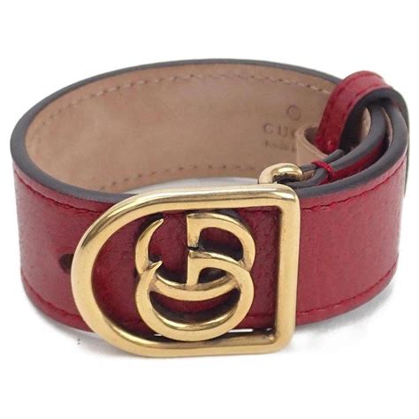 gucci leather bracelet women's|Gucci enamel bracelet.